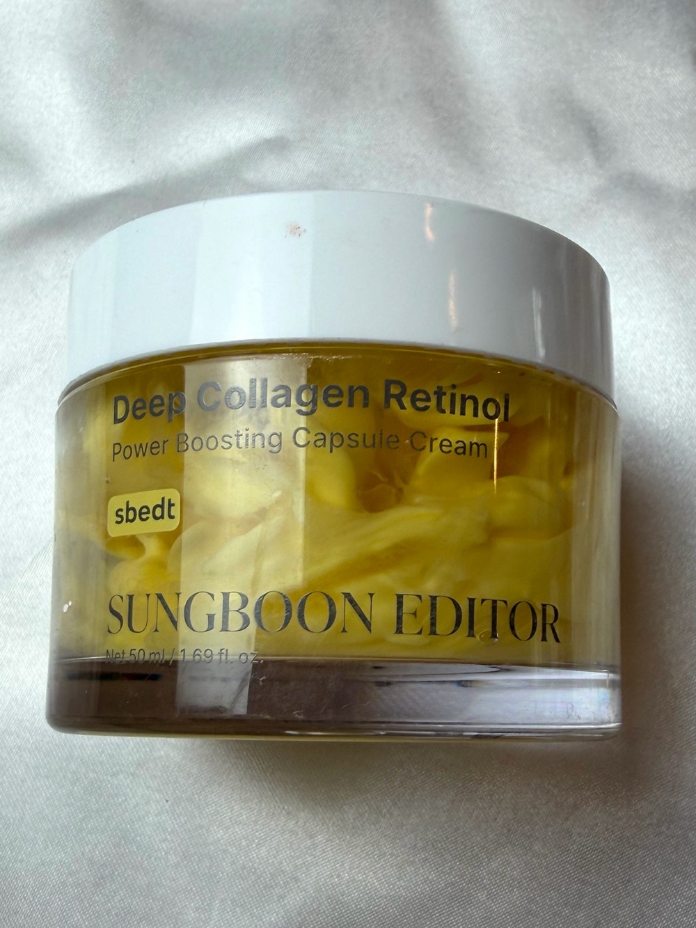 Deep Collagen Retinol Capsule Cream Hyaluronic Acid Korean Face Moisturizer